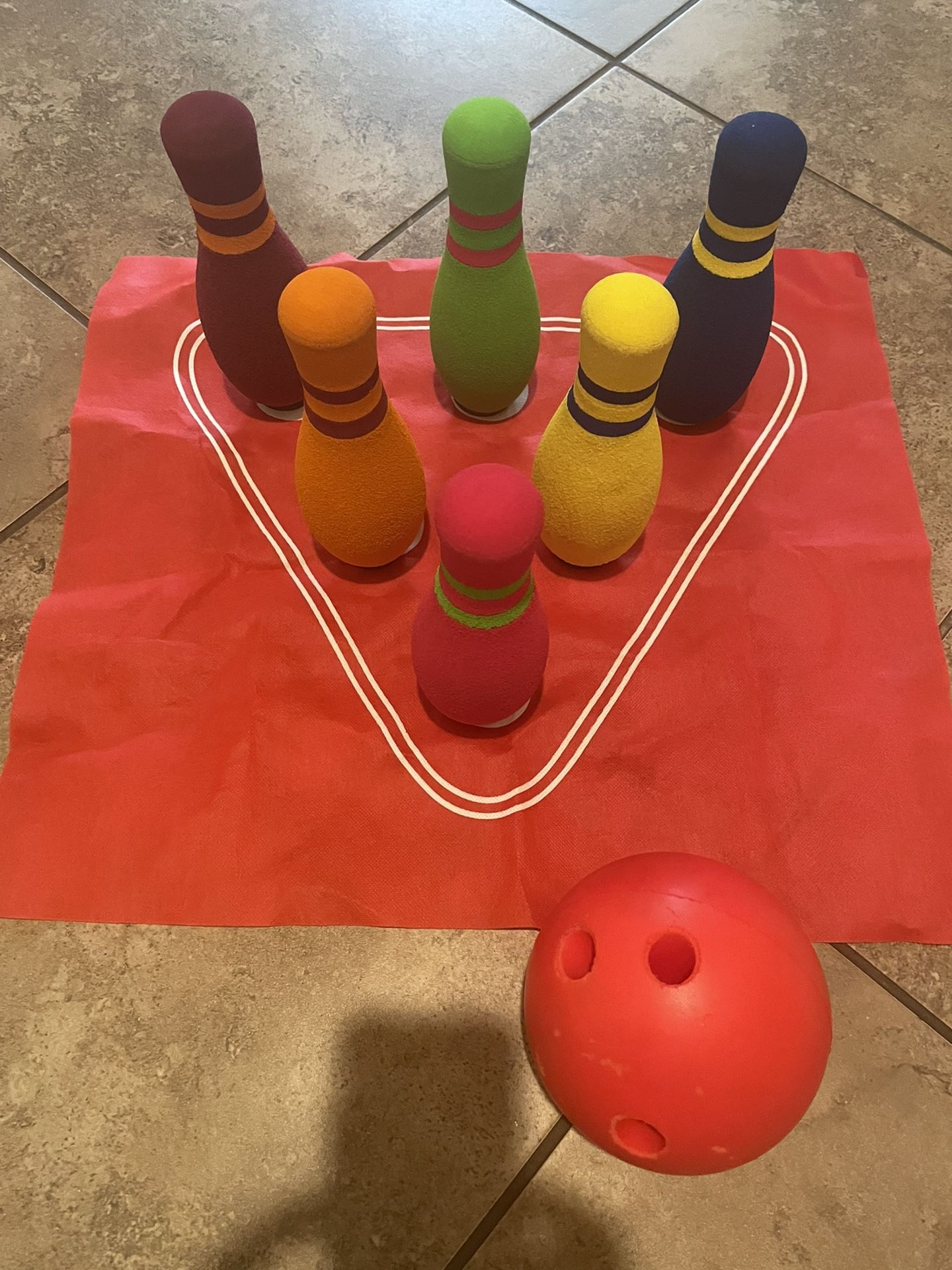 Foam Bowling Set for Kids