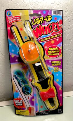 Light-Up Wheel Classic Vintage & Retro Nostalgia Spinning Toy