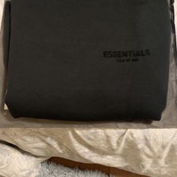 Essentials Hoodie Black