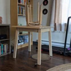 Small Table + 2 Stools - PENDING PICKUP 