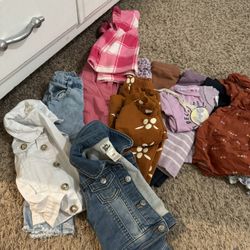 Girls 18-2t Clothing Summer And Fall 