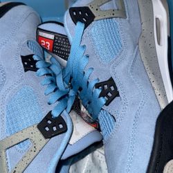 2021 Air Jordan 4 Retro GS 'University Blue'