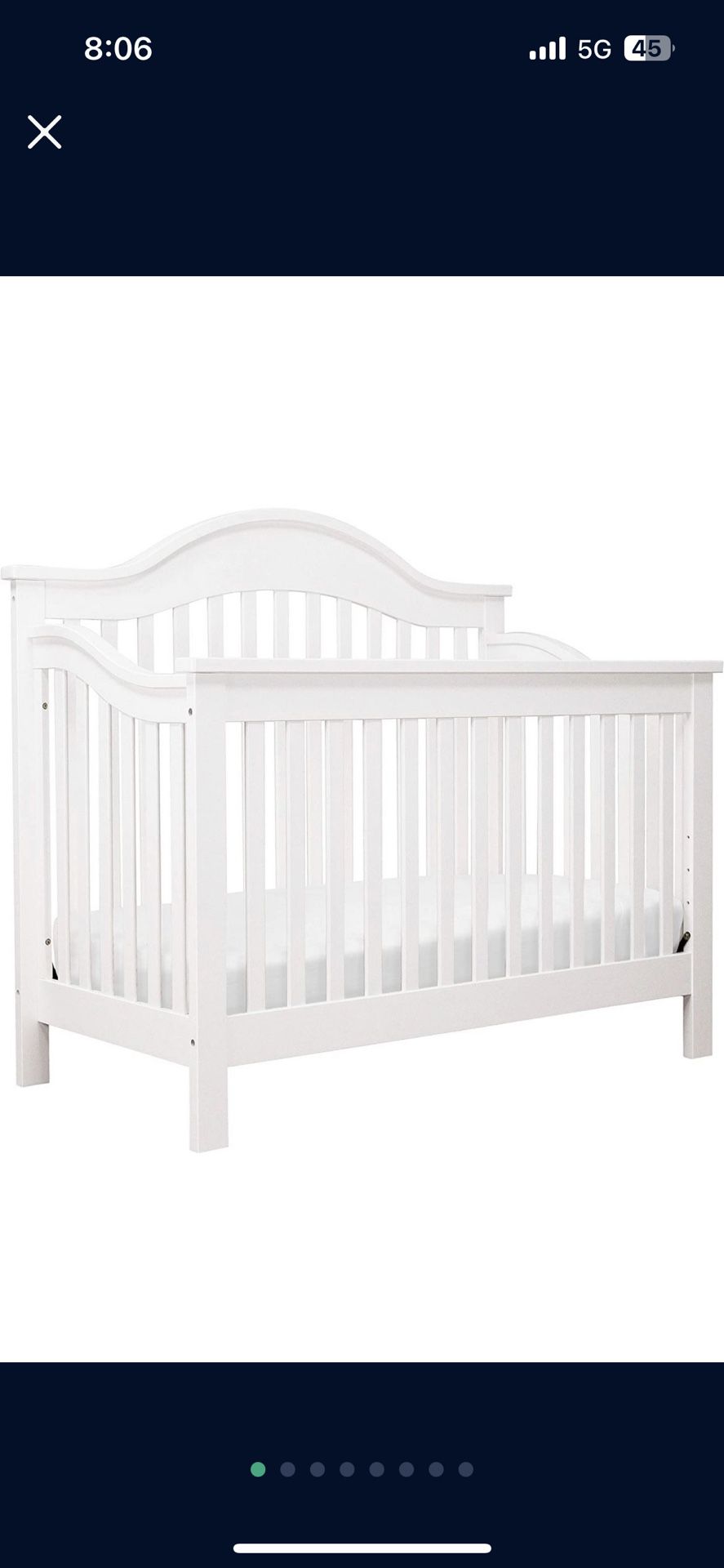 Crib For Sale - 4-in-1 DaVinci Jayden crib 