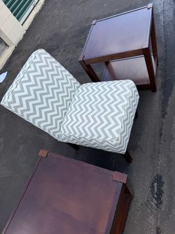 Table and chair