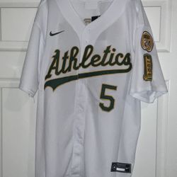Oakland /Sacramento/LasVegas A’s Jacob Wilson Athletics Jersey, NWT, Mens Large Rickey Henderson Commemorative Patch Inaugural Season Patch Stitched 