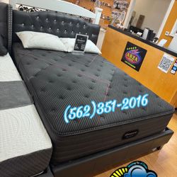 Beautyrest Queen Mattress And Boxspring Bed Set New Cama 