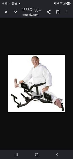 Pro Force Versaflex Leg Stretching Machine – Martial Arts Flexibility Trainer.   Price: $170 OBO