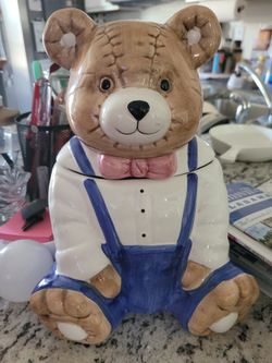 Vintage Bear Cookie Jar