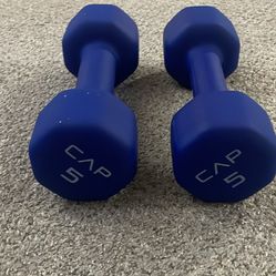 Set of 5lb dumbbell