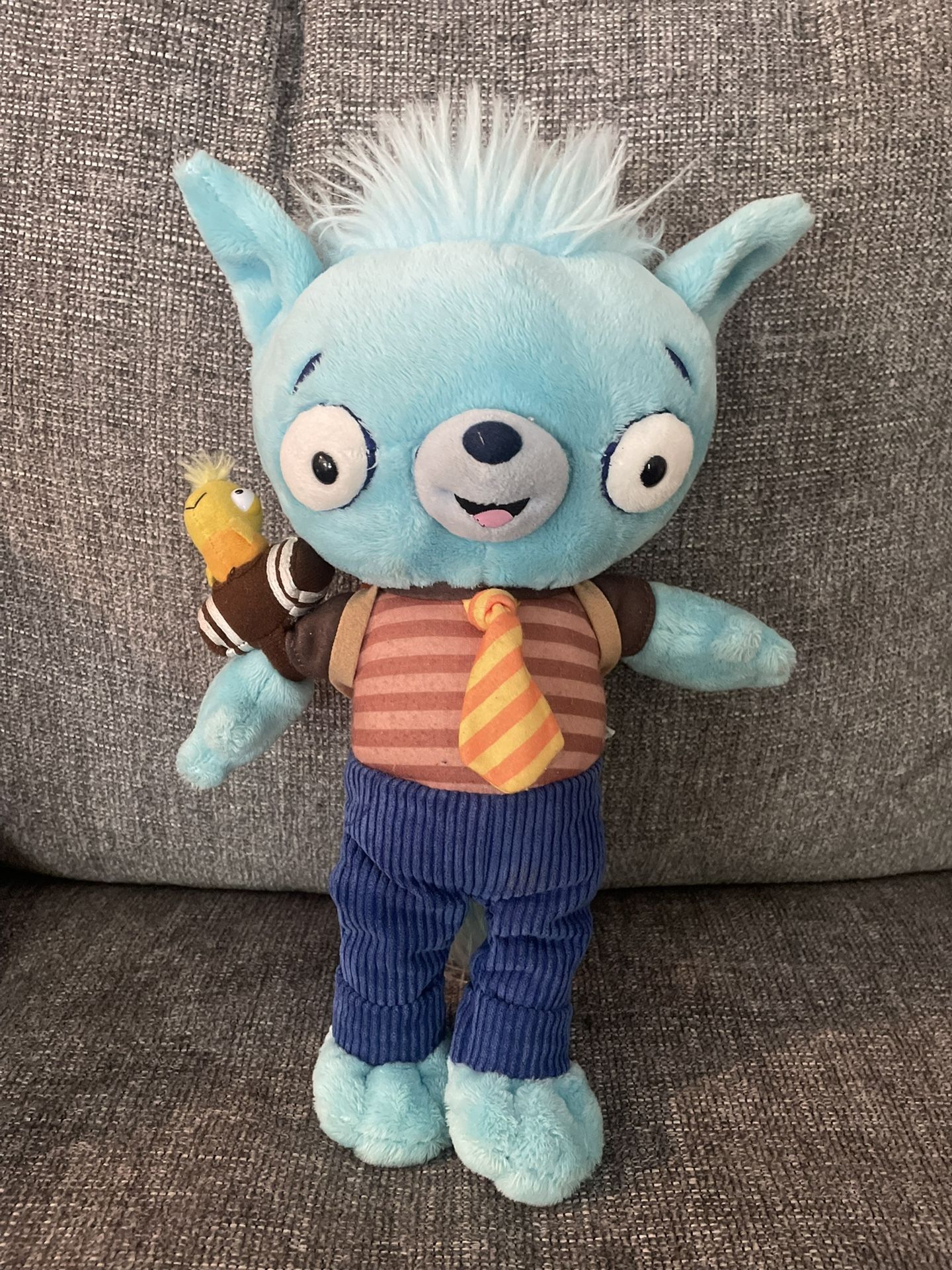 Gund Tumble Leaf FIG FOX Plush Original 2018 Amazon Prime Member Exclusive Blue