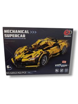 NEW Sealed Mechanical Supercar 422PCS Technic Style Building Toy Race Car
