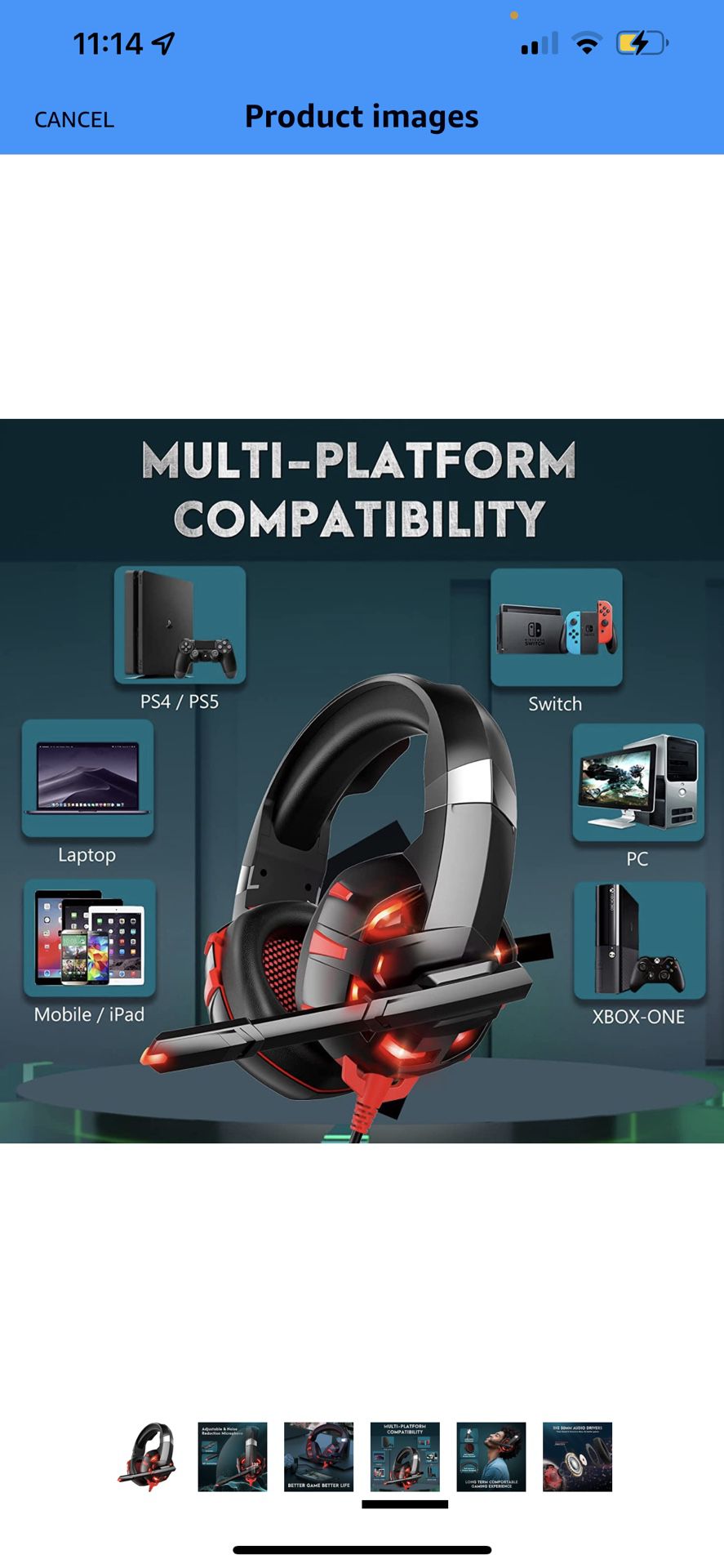 Gaming Headset With Microphone K2PRO For PS4 Ps5 Pc Xbox One (adapter Needed )