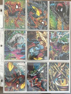 1992 Spider-Man McFarlane Era Complete Card Set Spiderman 