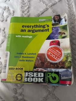 Everything's an Argument With Readings Textbook