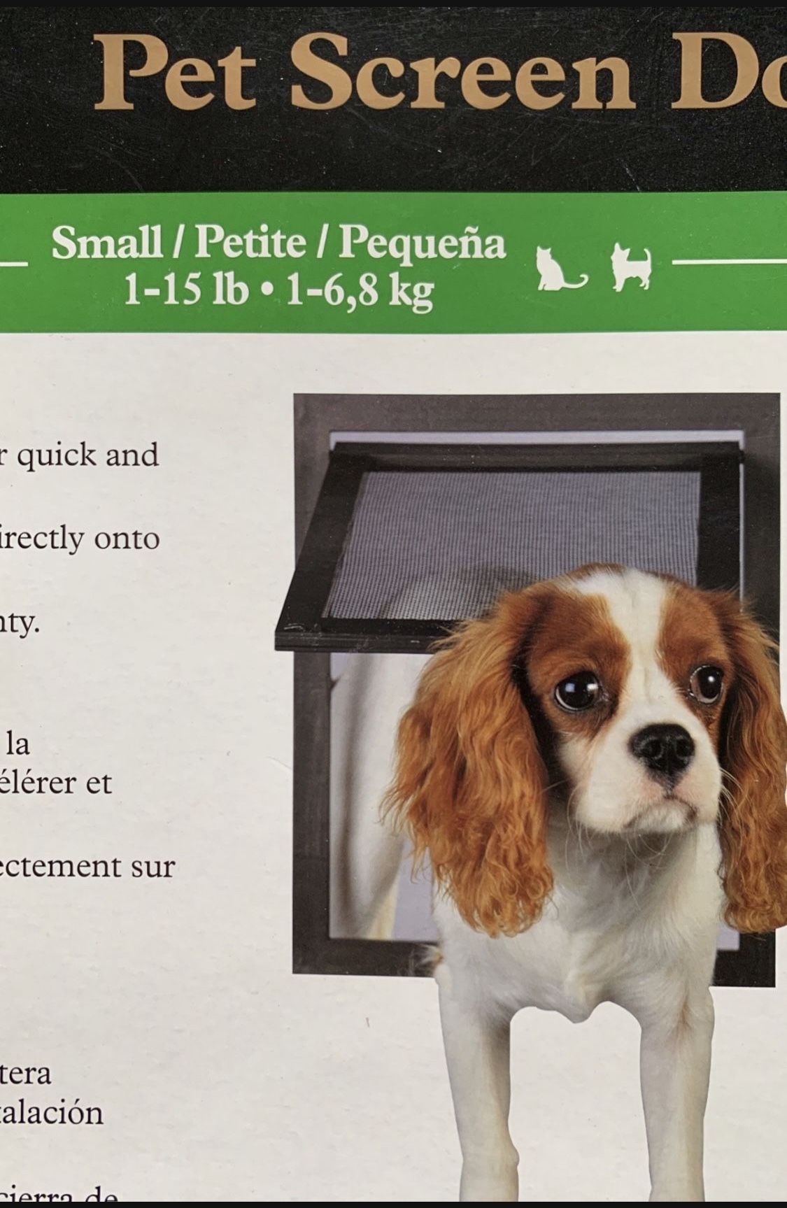 DOG /CAT DOOR NEW IN BOX BY PETCARE