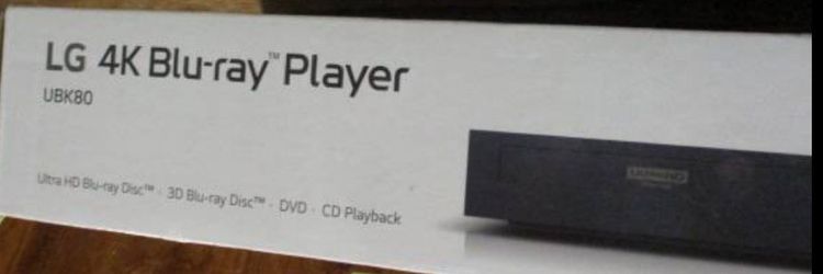 LG 4K BLU-RAY PLAYER UBKM9. for Sale in Rialto, CA - OfferUp