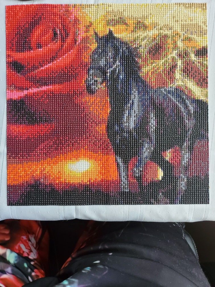 Horse Diamond Art