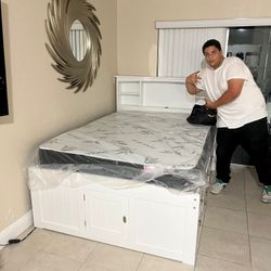 Cama Full Size+ Colchon