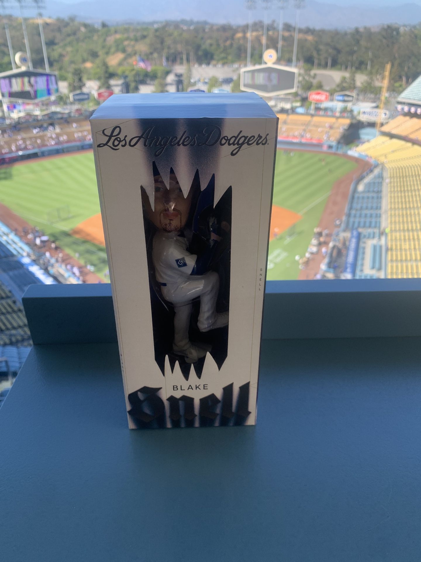 2025 Blake Snell Bobblehead Los Angeles Dodgers New