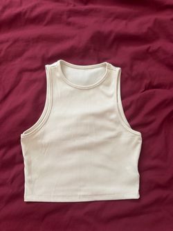 White/nude shirt