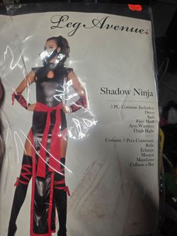 Halloween  costume  sexy ninja