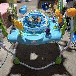 Bright Stars: Disney Baby Finding Nemo Sea Of Activities Baby Jumper!