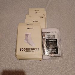 AMRelieve Soothe Compression Socks 6 Pair 