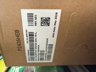 Dell P2426HEB 24in FHD 120Hz USB-C Conferencing Monitor Black New
