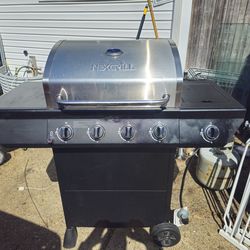 The price is firm. Next grill 4 burner gas BBQ