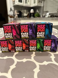 Nee Doh Fuzz Ball Wonder Waves – Lot of 7