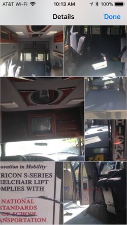 Ford handicap van 27301 mileage