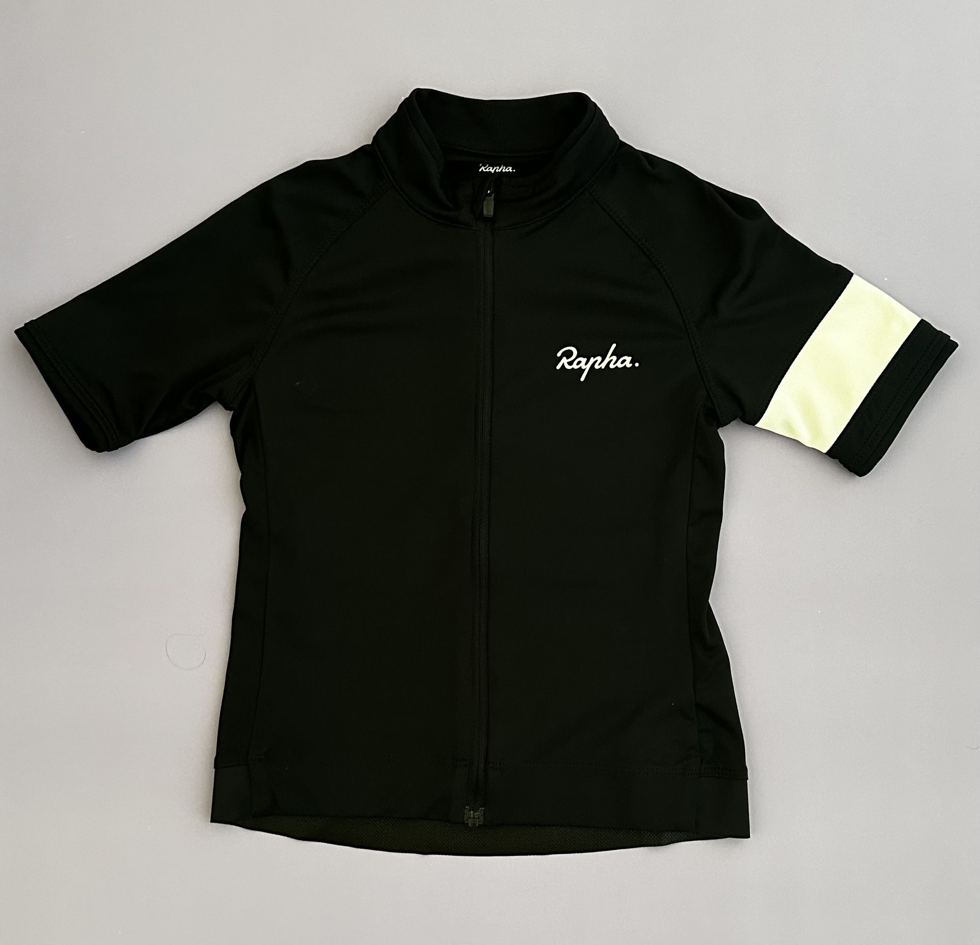 Rapha Kids Cycling Jersey, Black, Size 5-6