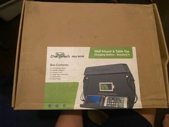 ChargeTech Wall Mount And Table Too Charging Station