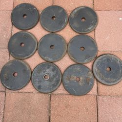 Weights Plates.        60 Dollars 