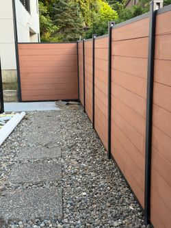 Modern Composite Privacy Fence Panels – For Sale