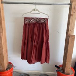 Anthropology Maxi Skirt Size M
