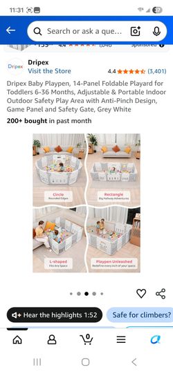 Baby playpen