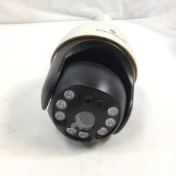 1. OPEN BOX. SYMYNELEC P4 WIRELESS WIFI SECURITY SMART  BULB CAMERA  OPEN BOX  