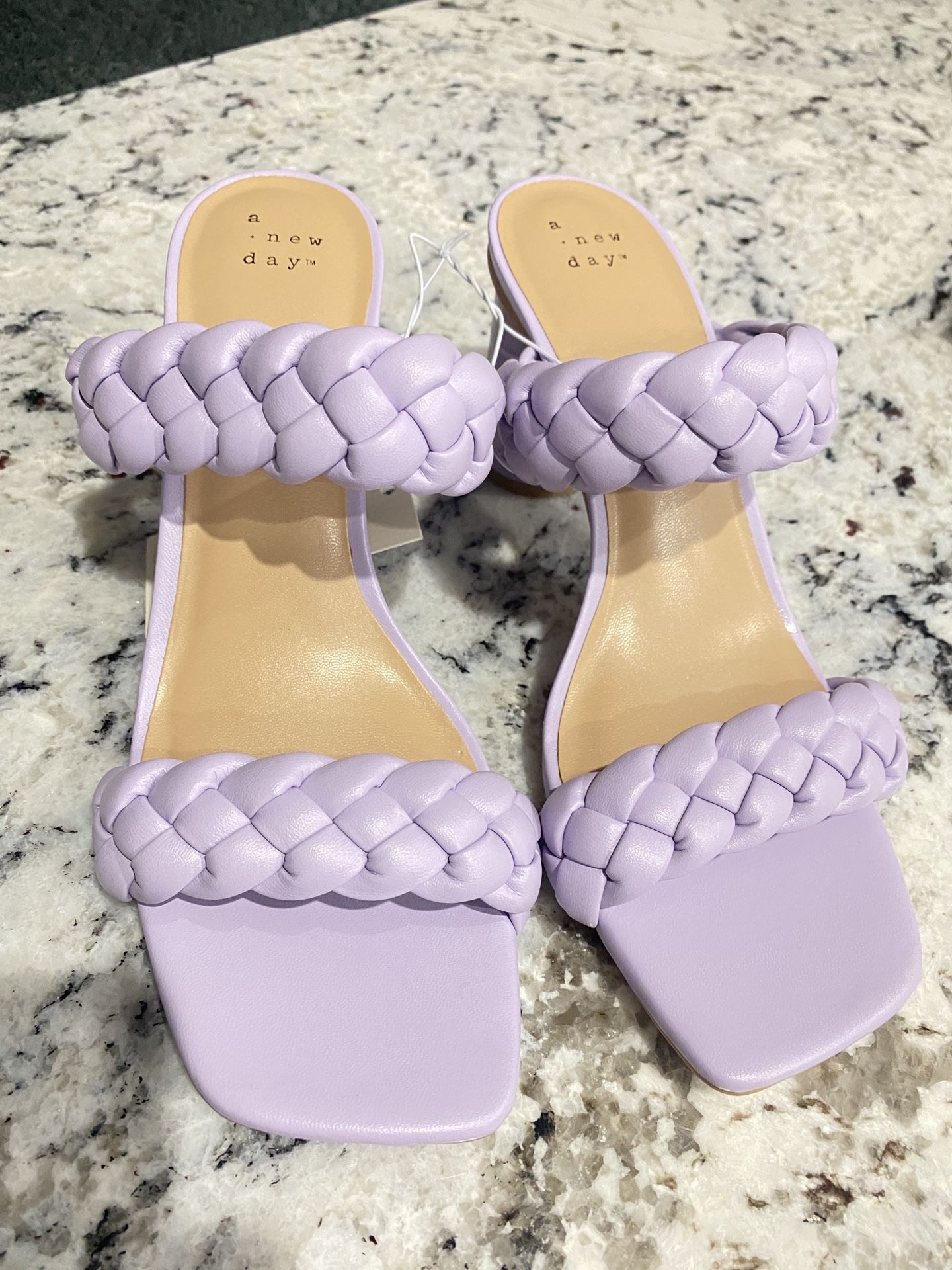 NEW Lavender Sandals 