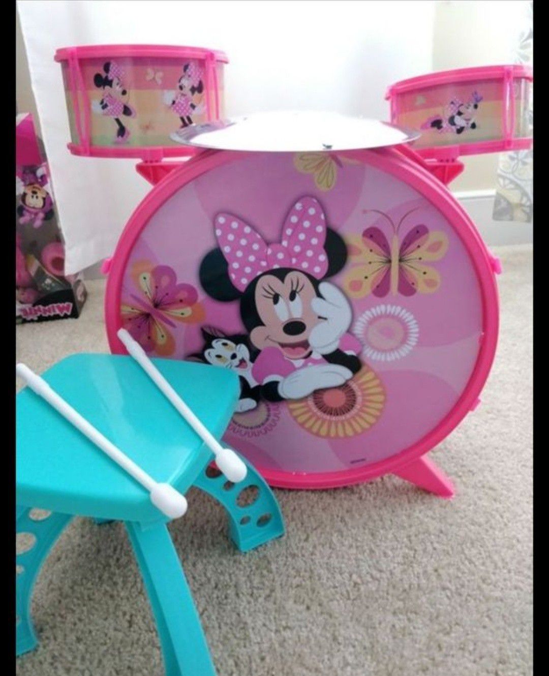 Minnie drum set