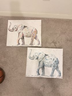 Elephant Wall Decor 