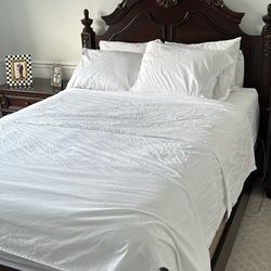 Queen Bedroom Set With Mattress And Armoire 