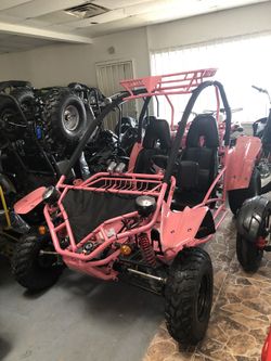 Pink 150cc go kart on sale