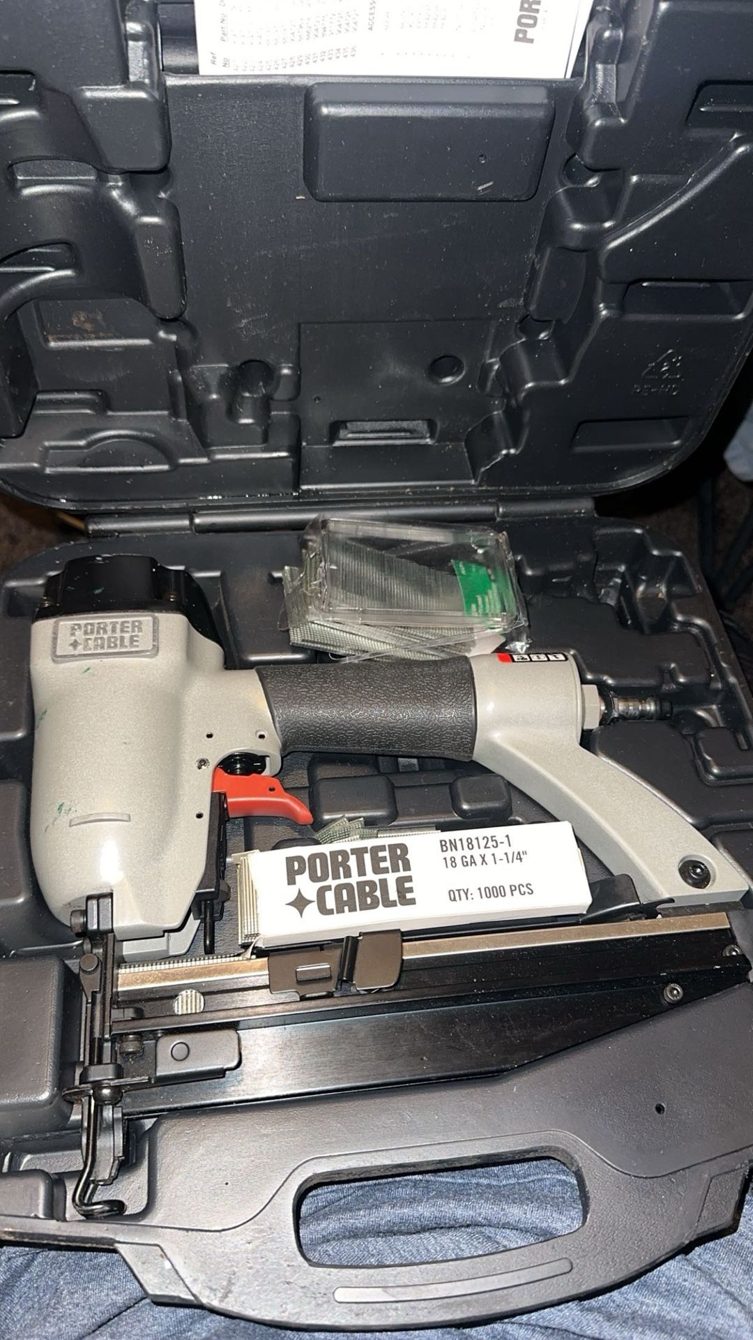 Porter cable nail Gun
