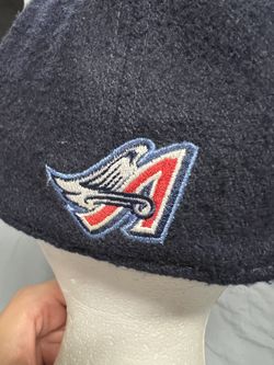 California Angels Vintage 90s New Era Hat Blue Wing Logo Size 7 1/2 MLB  Baseball