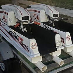 Stand Up 440 Jet skis And Trailer 