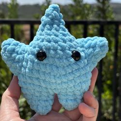Blue Luma Star 🌟 Handmade 🧶 Plushie 🧶 Crochet 