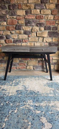 Modern Writing Desk with Two Drawers