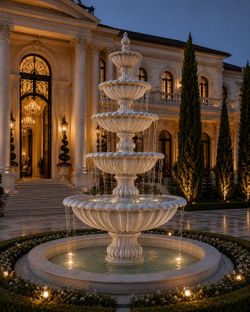 5  Tier luxury fountain outdoor 12 ft