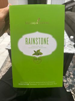New Young Living Rainstone Essential Oil Ultrasonic Diffuser